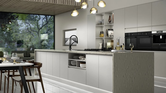 Camden Dove Grey Kitchen