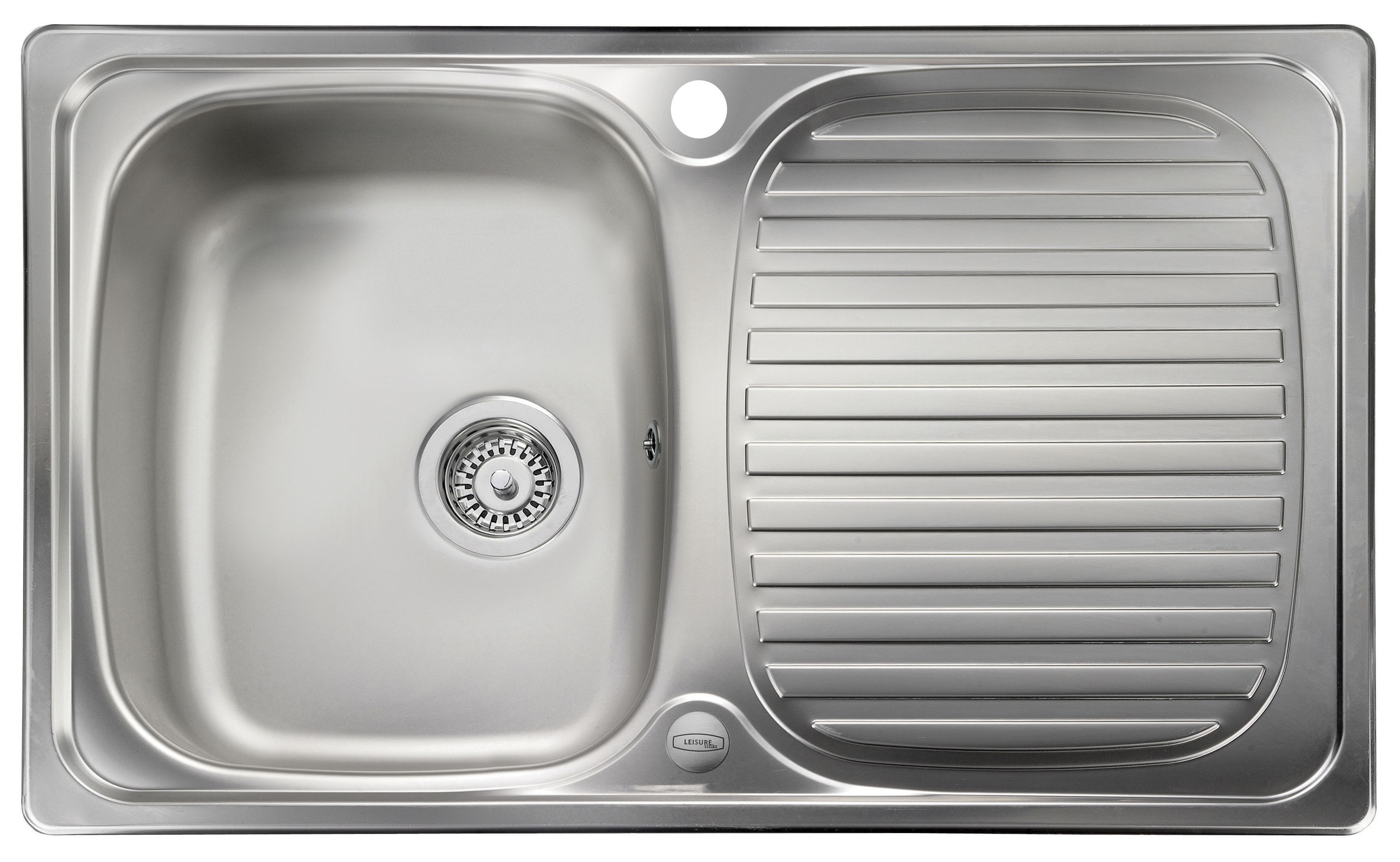Leisure Linear Compact 1 Bowl Reversible Inset Kitchen