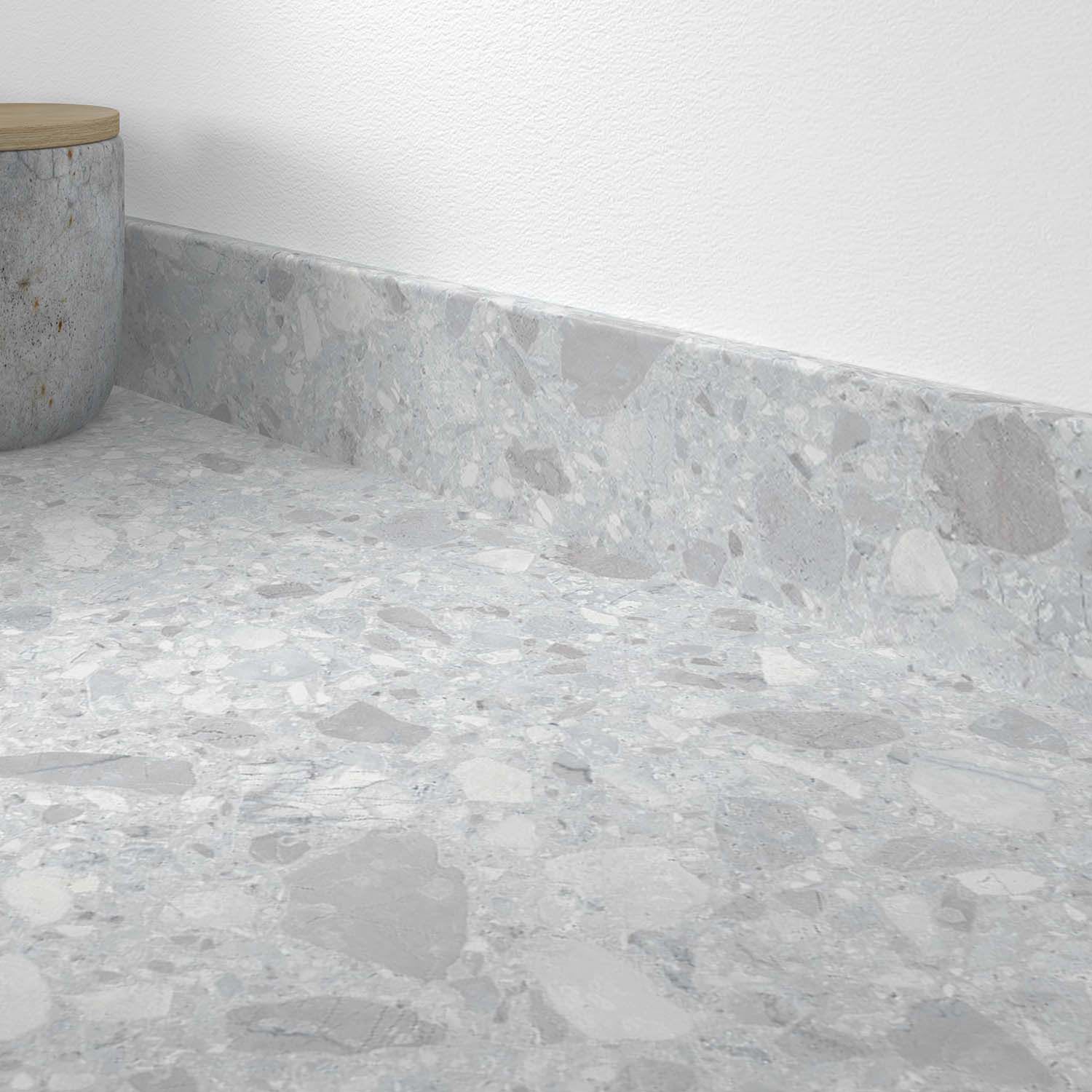Nuvolento Square Laminate Matt Edge Upstand - 12