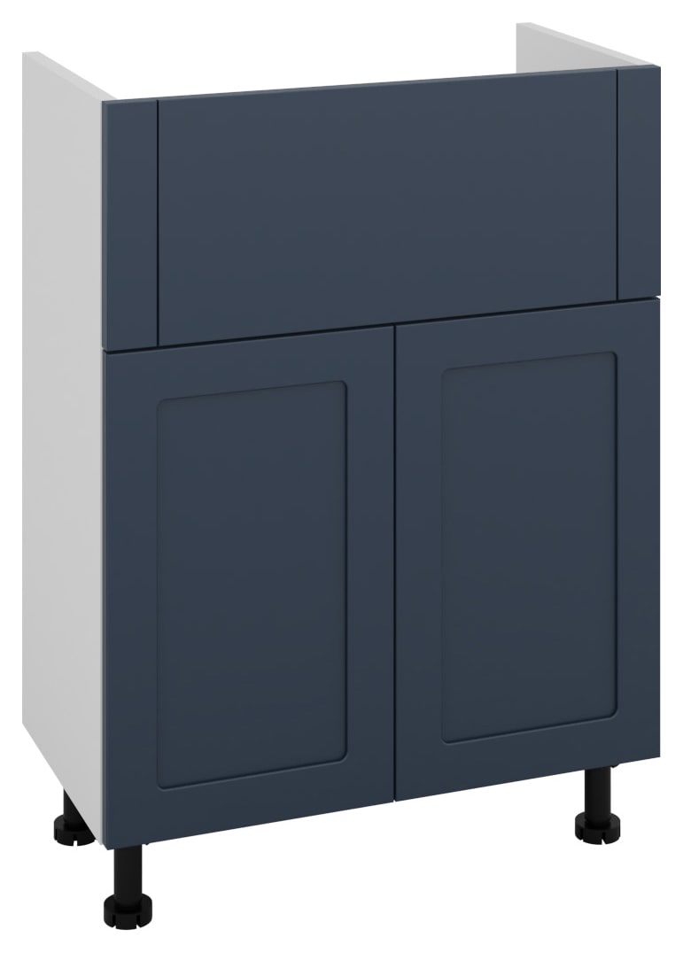 Wickes Winsford Navy Blue Standard Depth Vanity Unit