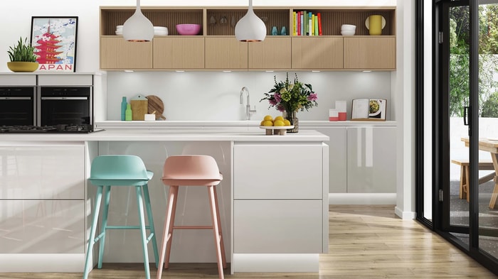 Melrose White Intelliga Kitchen
