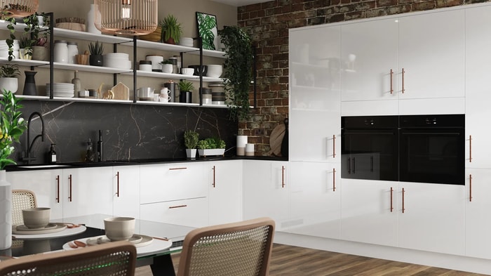 Melrose White Kitchen 