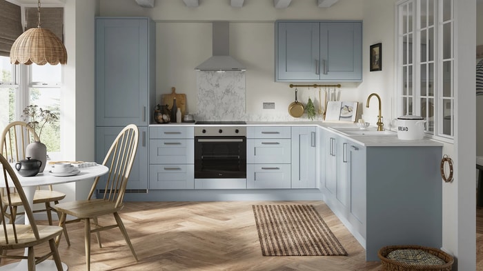 Ohio Hazy Blue Kitchen
