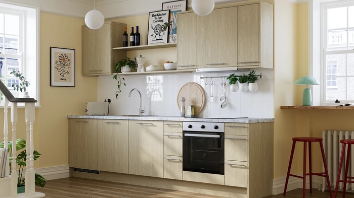 Orlando Scandi Oak Kitchen
