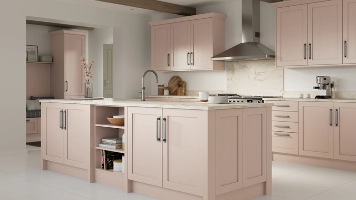 Whitworth Dusky Pink Kitchen