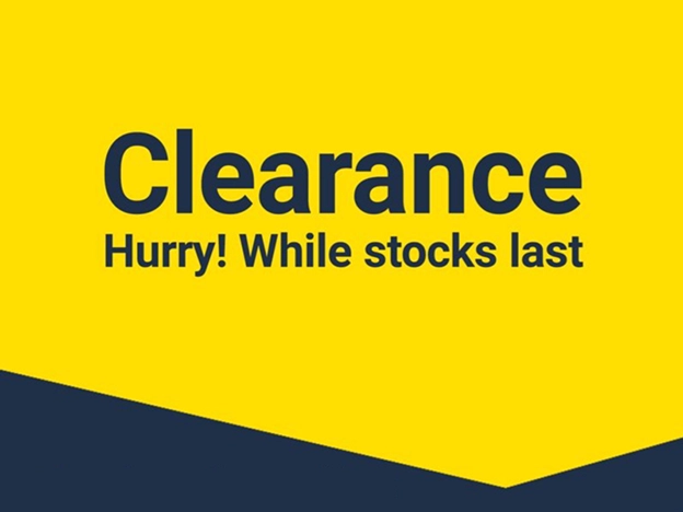 Bathroom Clearance